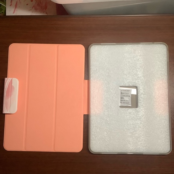 Abstract Pink and Gold Tablet Case iPad Pro 11 - Picture 6 of 12